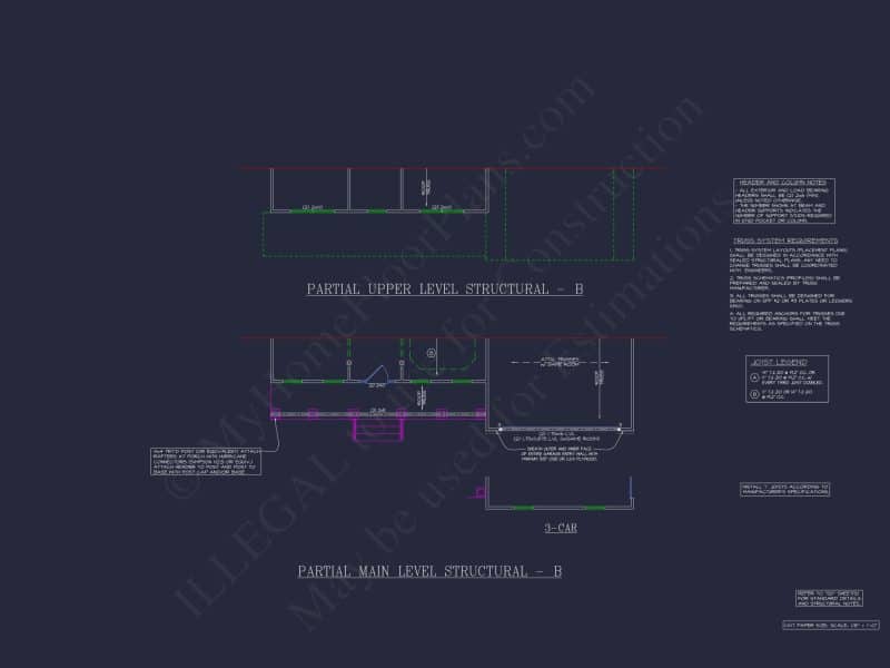 Traditional 2-Story house Floor Plan: 3-5 BR