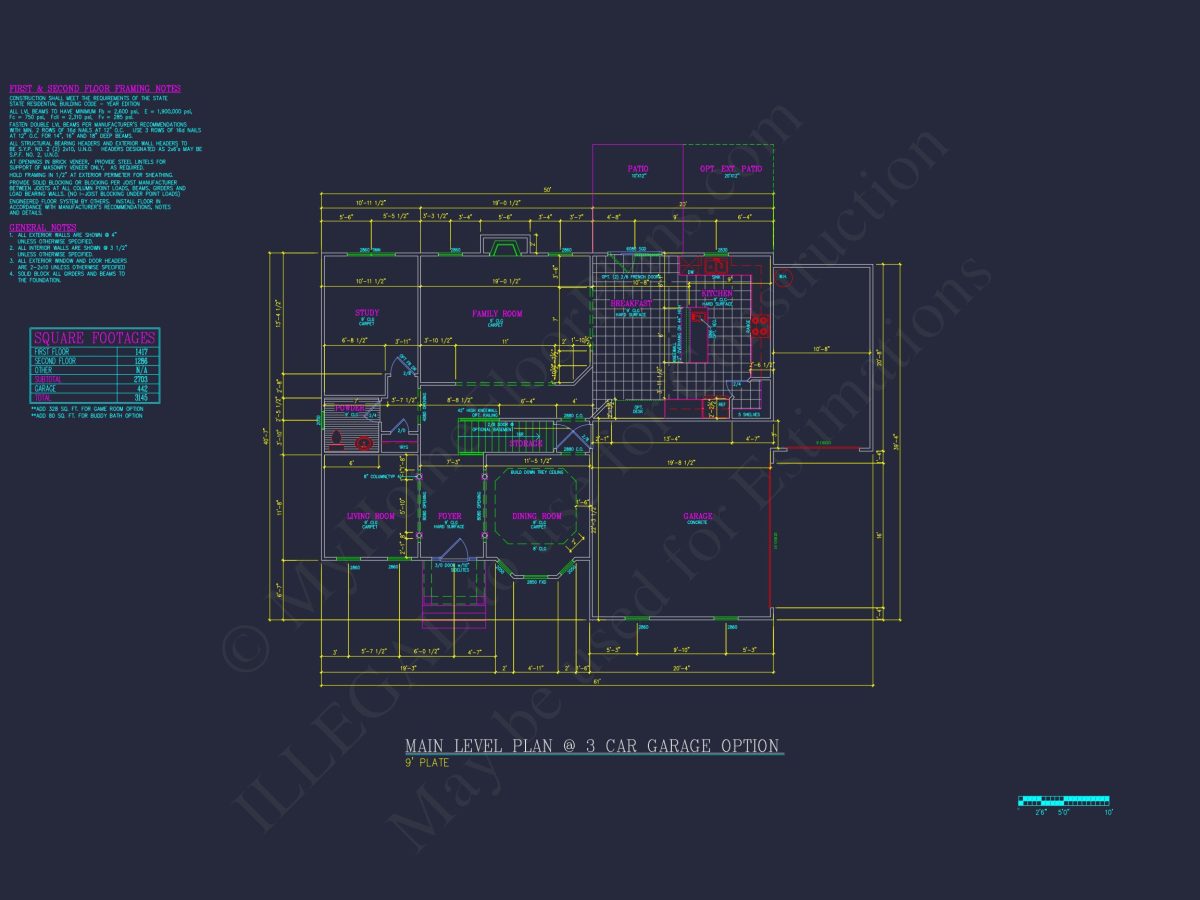 2703 Sq Ft