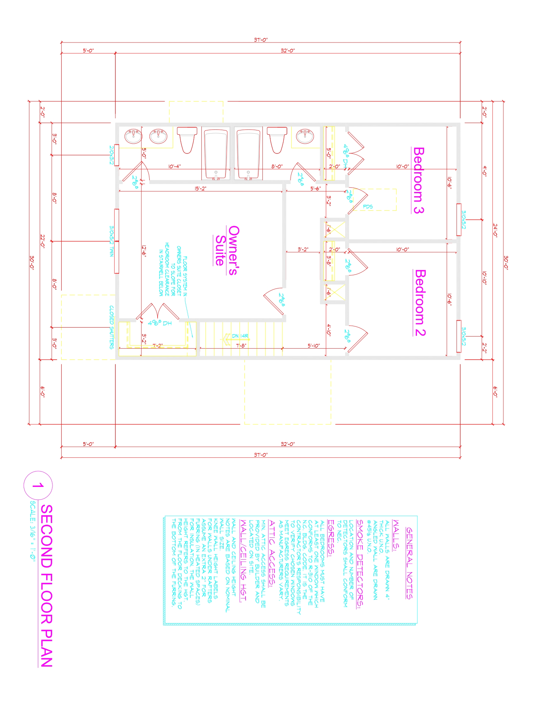 Traditional 2-Story Home Plan (1379 Sq Ft) - Blueprint & CAD Designs