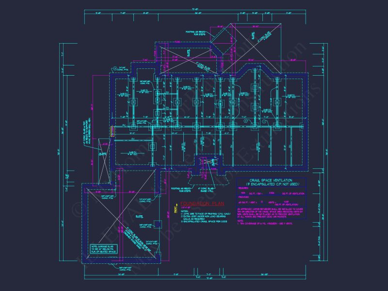 Traditional 4-Bedroom house Plan & Blueprint Designs