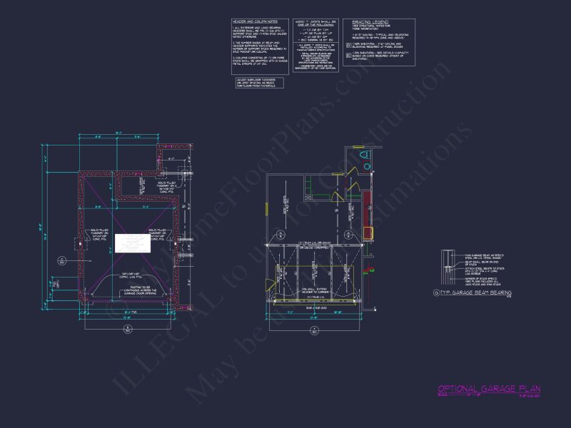 Traditional CAD house Floor Plan