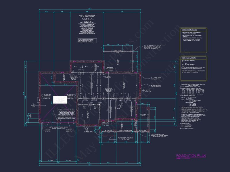 Traditional CAD house Floor Plan