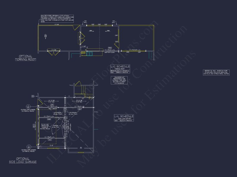 Traditional Colonial house Plan with Detailed CAD Designs