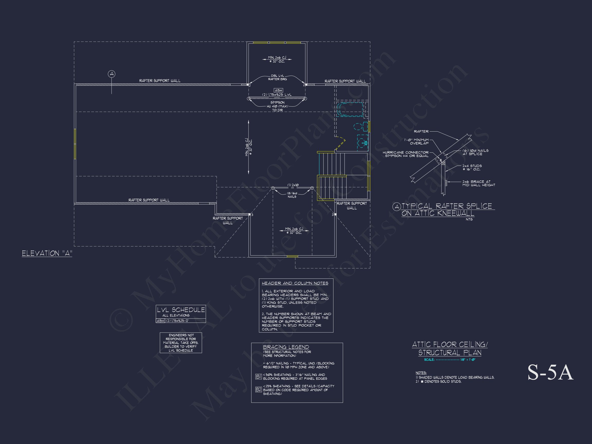 Traditional Colonial house Plan with Detailed CAD Designs
