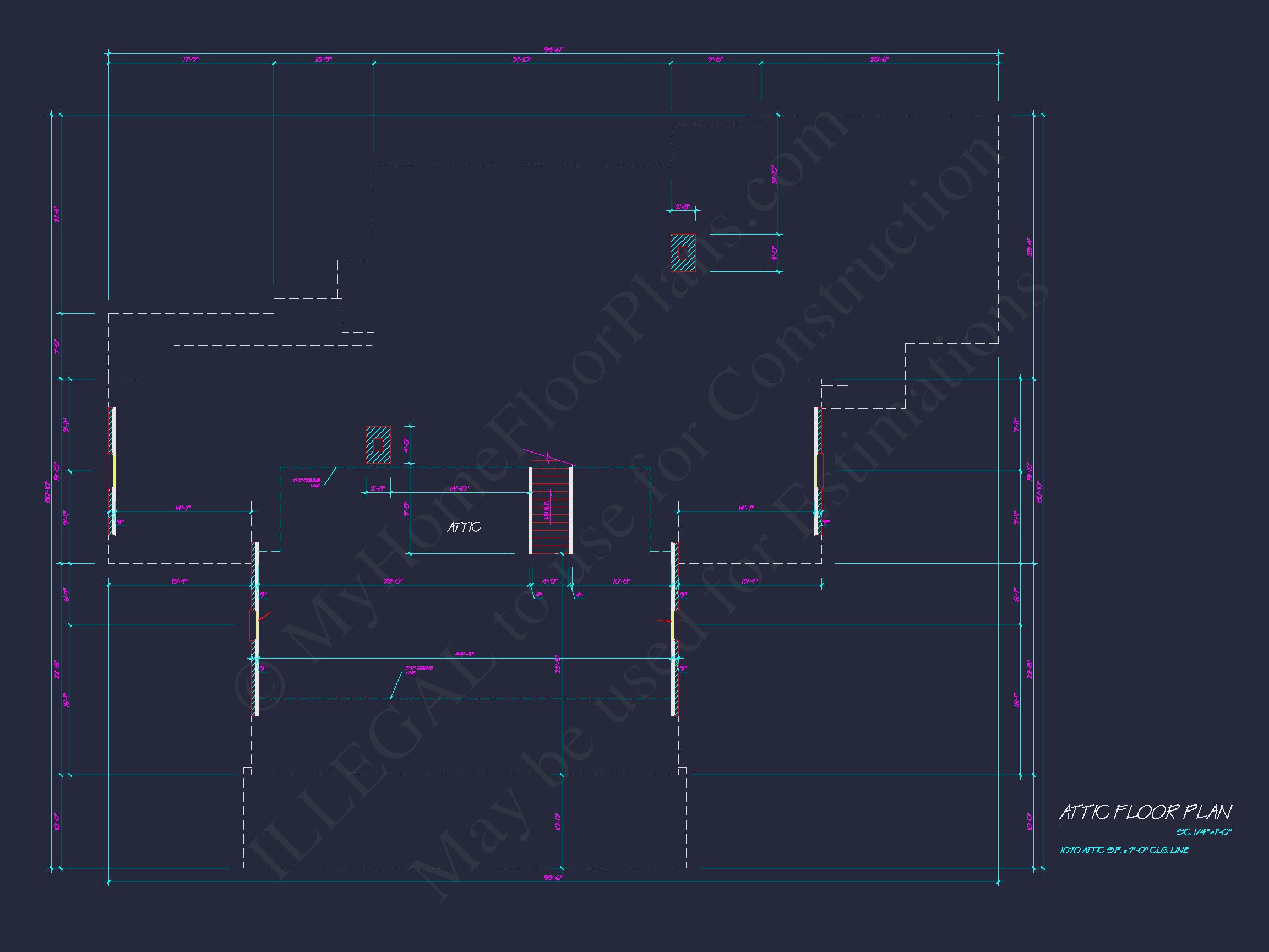 Traditional Colonial Revival Home Plans & Blueprints - 6093 Sq Ft