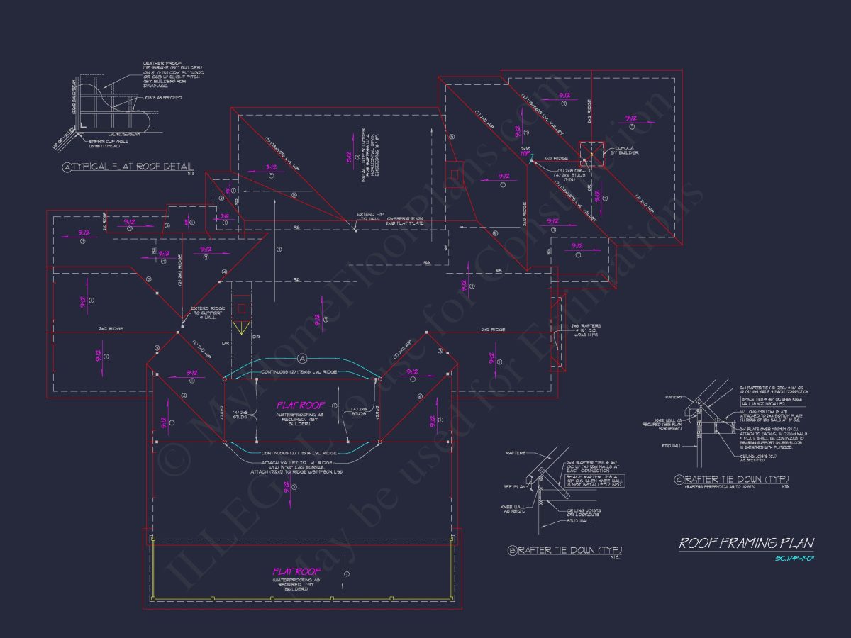 Traditional Colonial Revival house Plans & Blueprints - 6093 Sq Ft