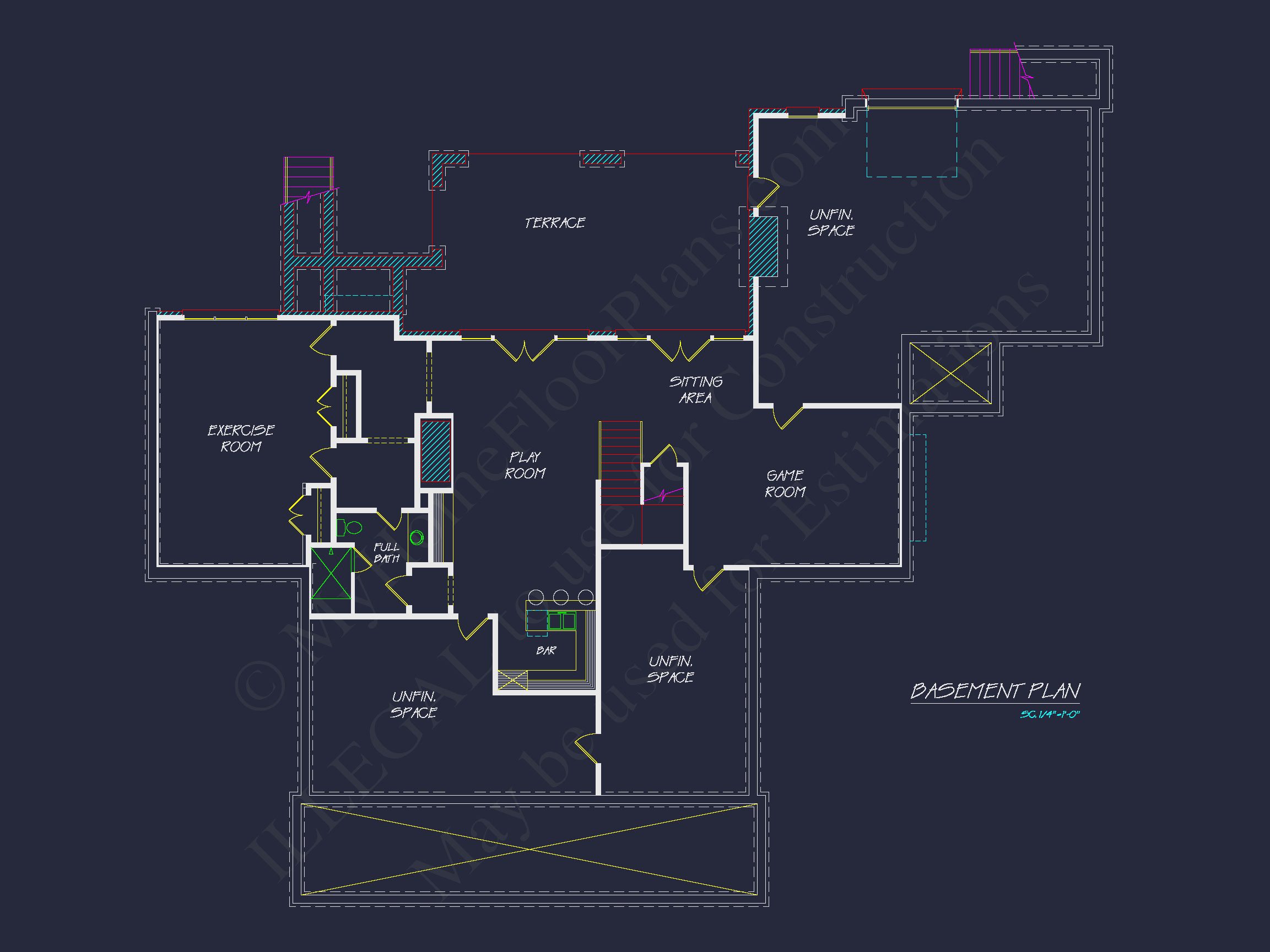 Traditional Colonial Revival Home Plans & Blueprints - 6093 Sq Ft