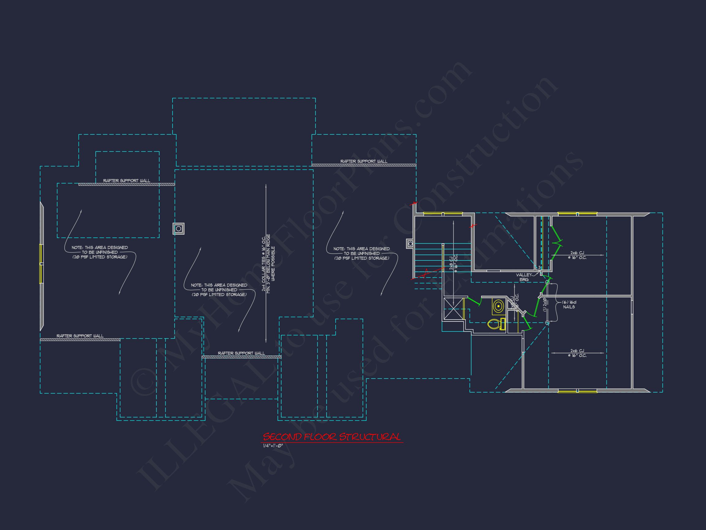 Traditional Craftsman Home Blueprint with CAD Floor Plans