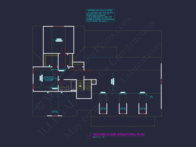 Traditional Craftsman house Blueprint with Open Floor Designs