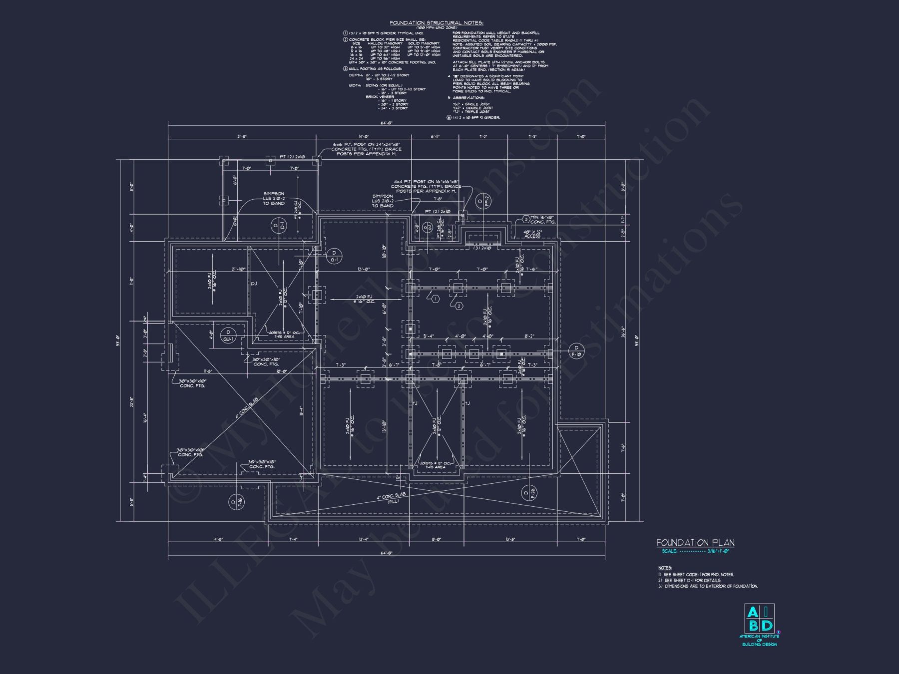Traditional Craftsman house Floor Plan with Detailed Architecture