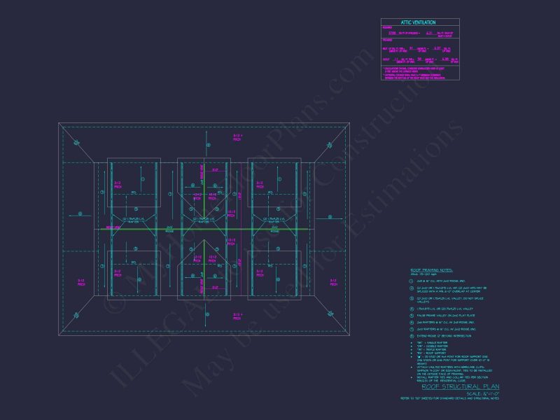 Traditional Craftsman house Plan - Detailed Floor Plan and CAD Design