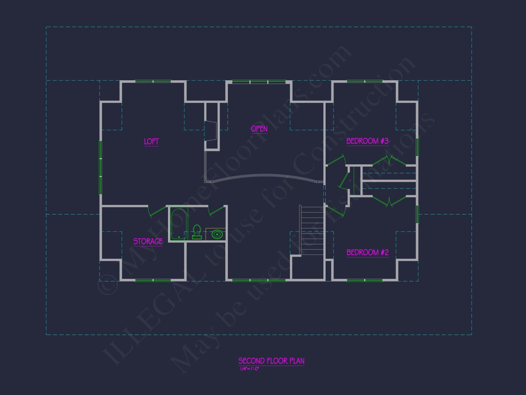 Traditional Craftsman house Plan - Detailed Floor Plan and CAD Design