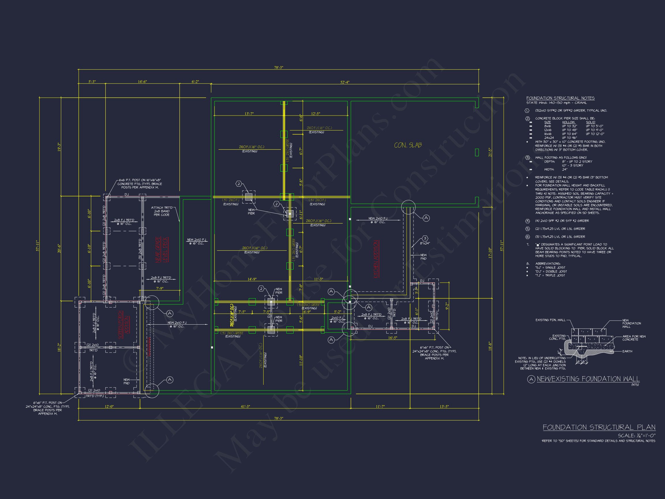 Traditional Craftsman Home Plan with 1-Story CAD Designs