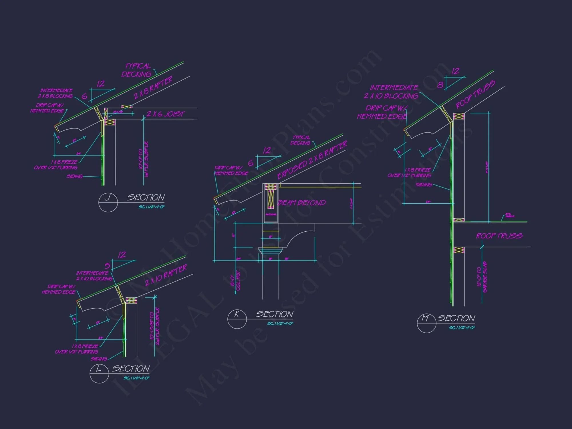 Traditional Craftsman house Plan with 2-Story Floor Design and Detached Garage