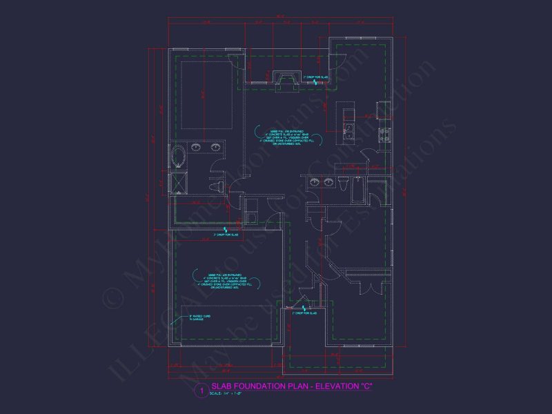 Traditional Craftsman house Plan with 3 Bedrooms and CAD Designs