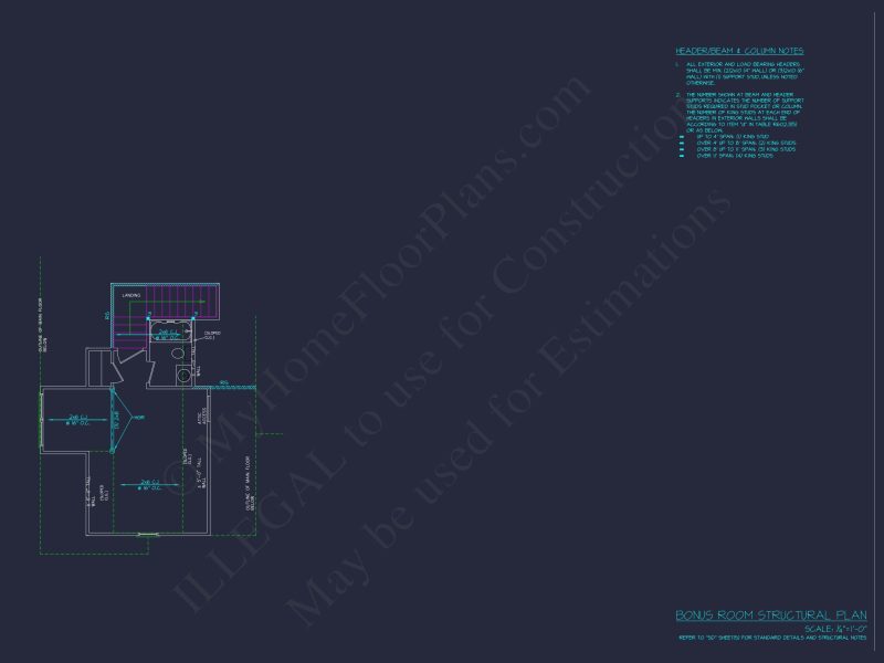 Traditional Craftsman house Plan with Bonus Room and Vaulted Ceilings