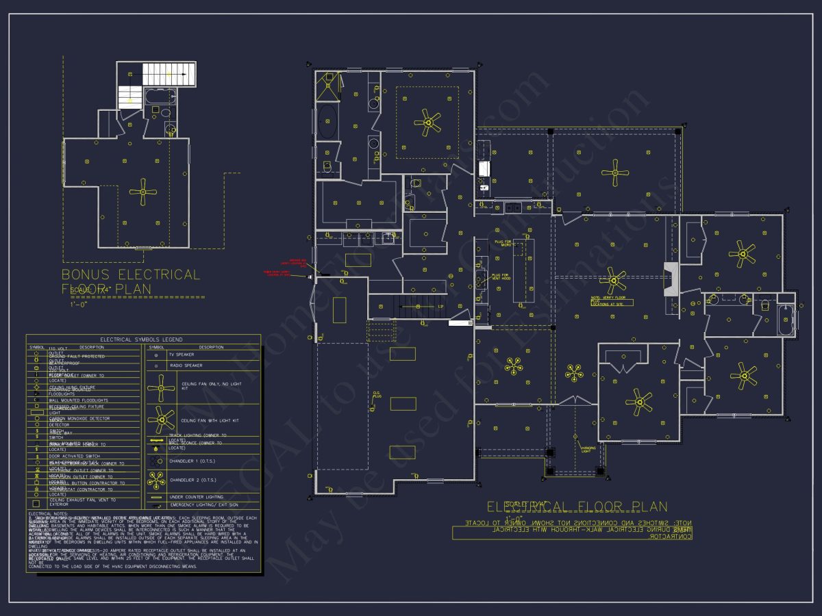 Traditional Craftsman house Plan with Bonus Room and Vaulted Ceilings