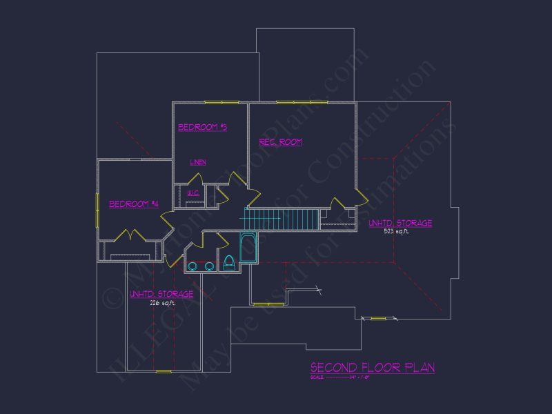 Traditional Craftsman house Plan with CAD Floor Designs