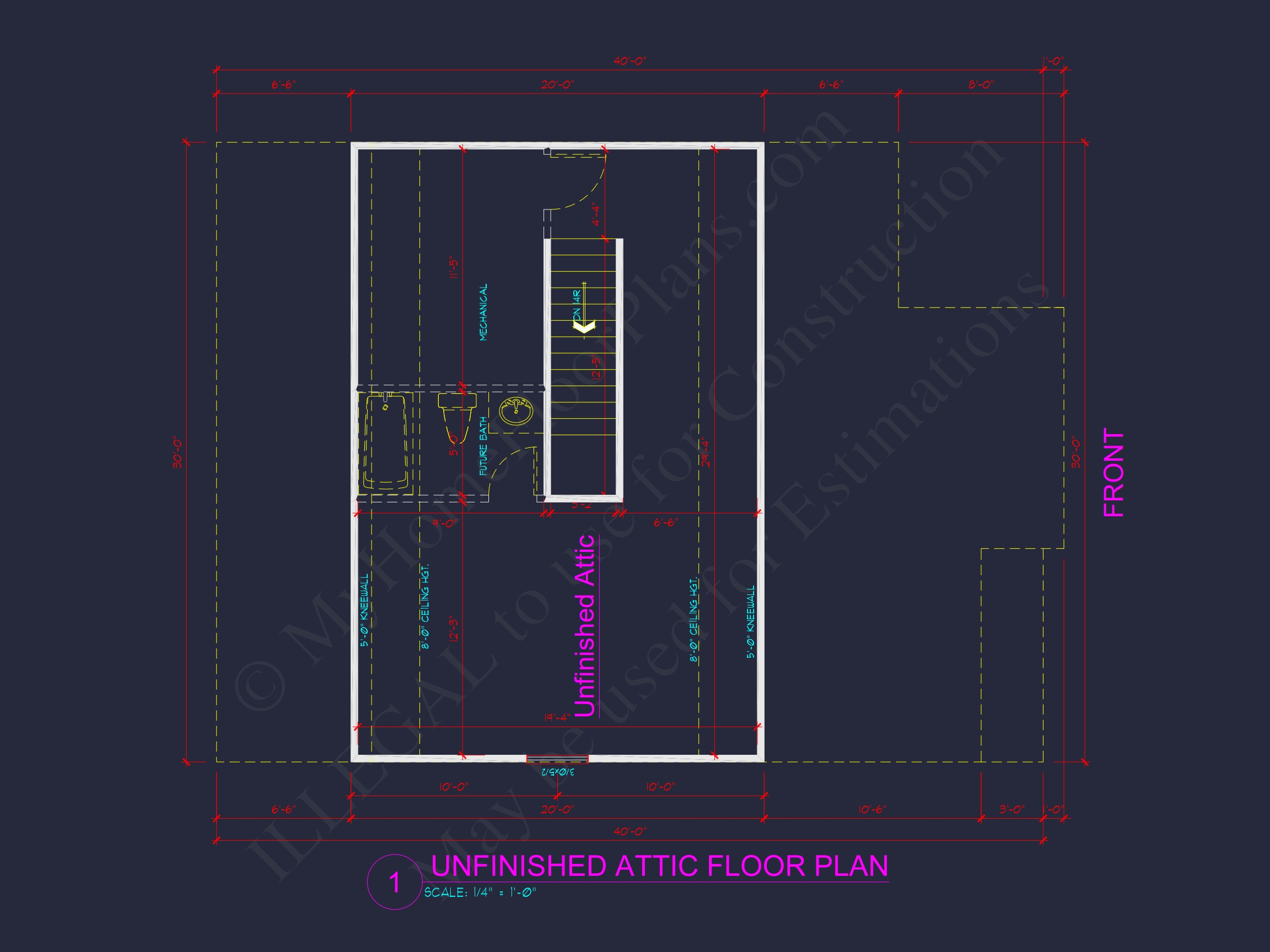 Traditional Craftsman Home Plan with Detailed CAD Blueprints