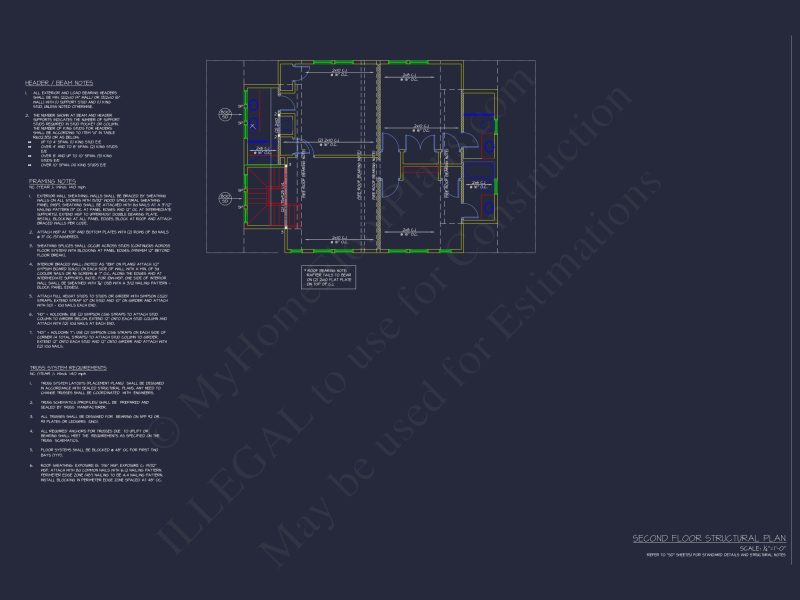 Traditional Craftsman house Plan with Detailed CAD Designs