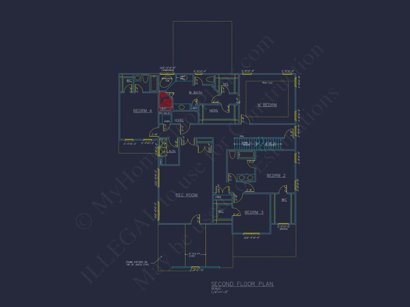 Traditional Craftsman house Plan with Detailed CAD Designs