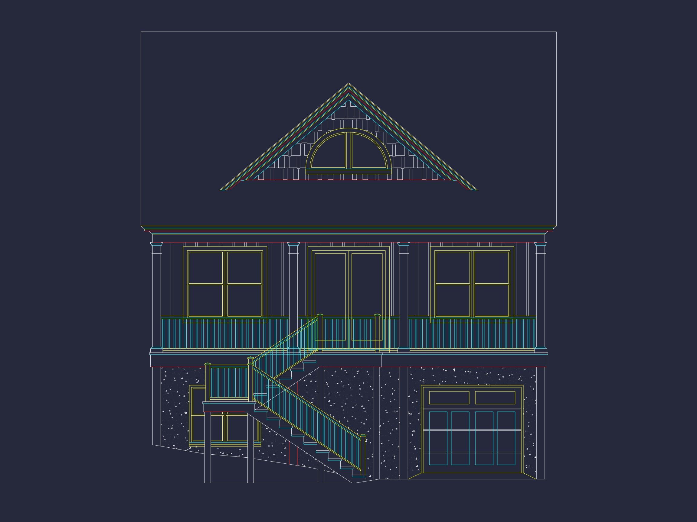 Traditional Craftsman Home Plan with Detailed Floor Blueprint