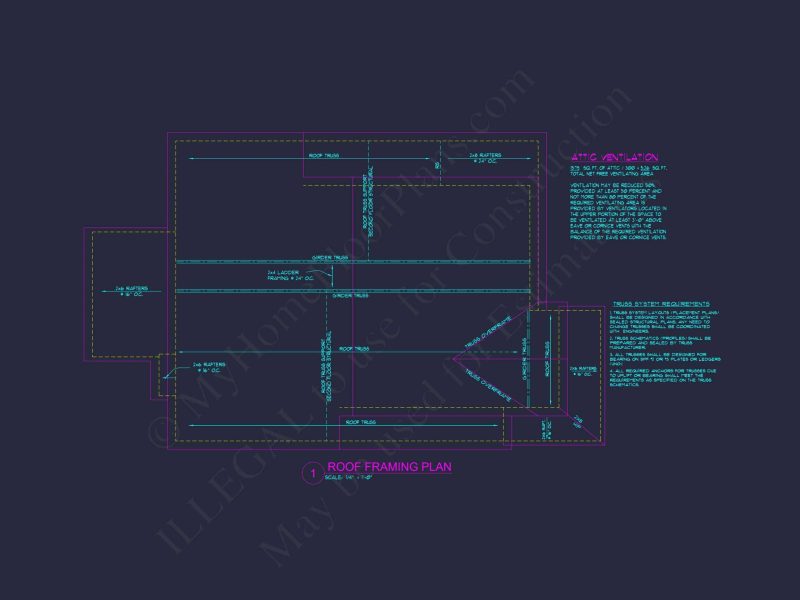 Traditional Craftsman house Plan with Detailed Floor Design