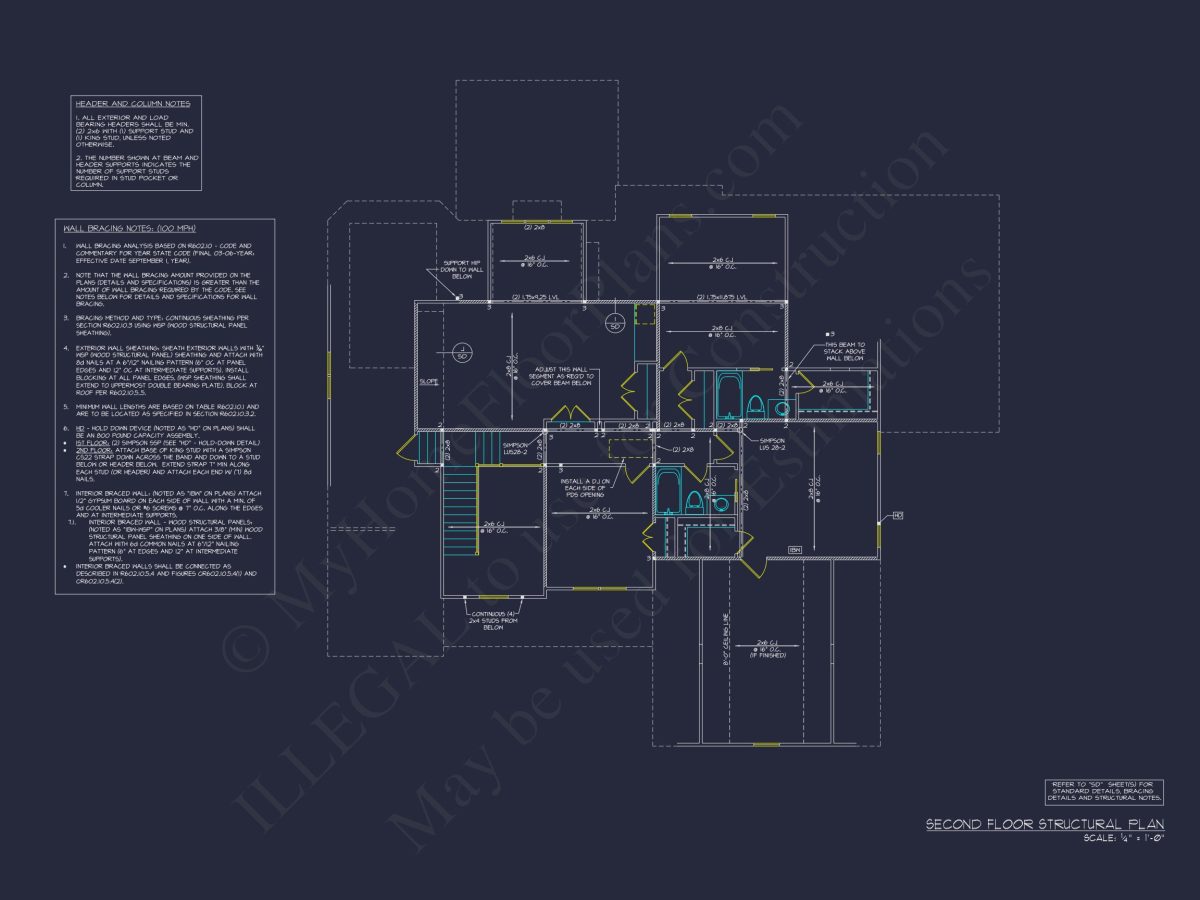 Traditional Craftsman house Plan with Spacious Floor Design