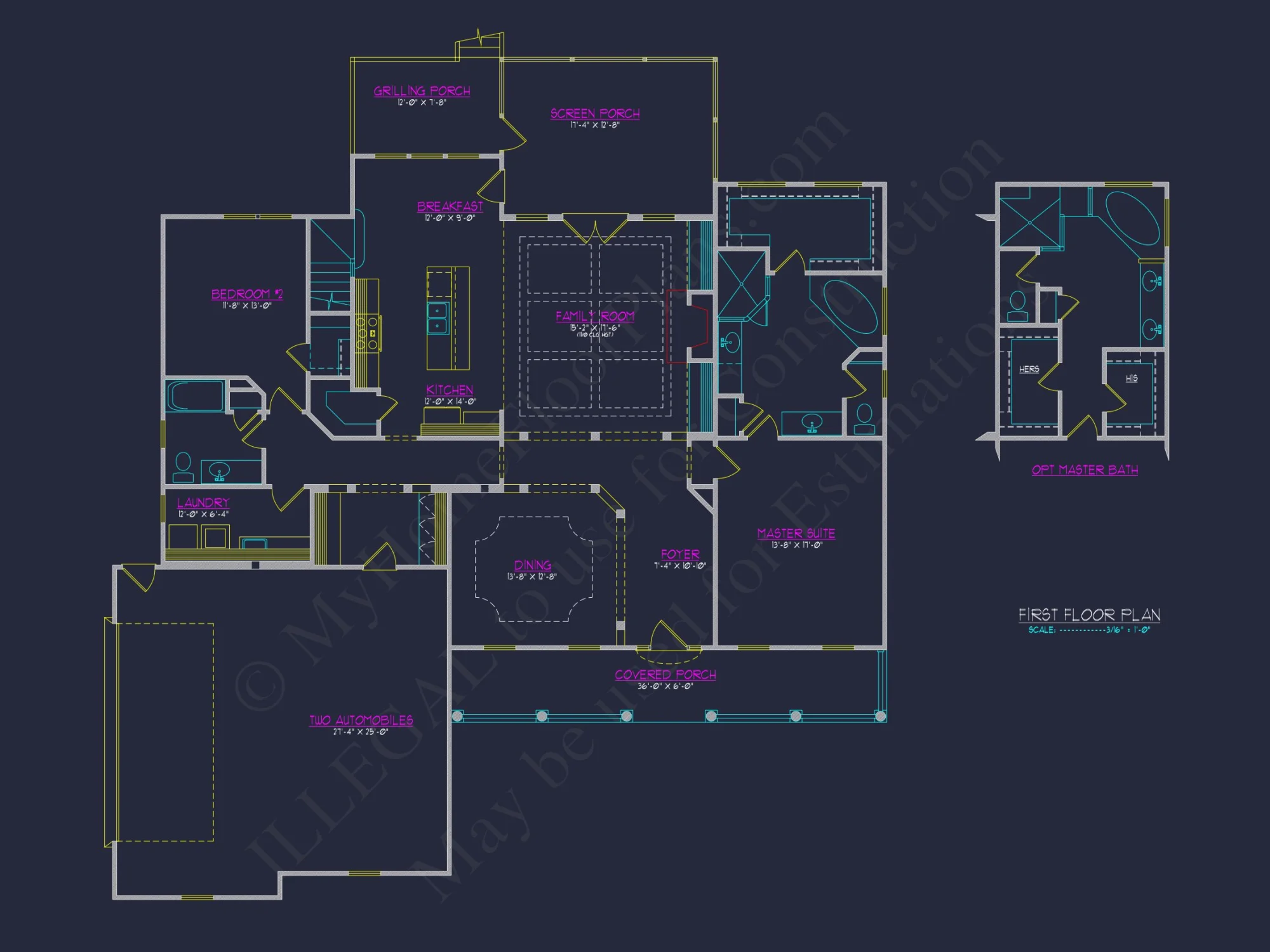 Traditional Craftsman house Plan with Spacious Floor Designs