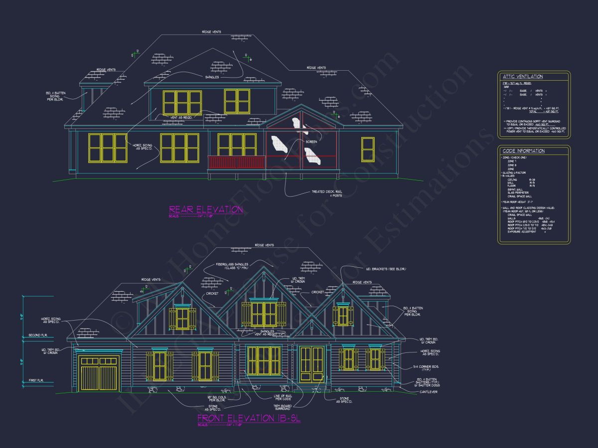 Traditional Craftsman house Plan with Spacious Floor Designs