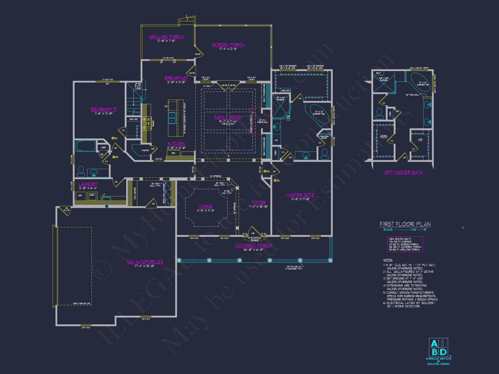 Traditional Craftsman house Plan with Spacious Floor Designs