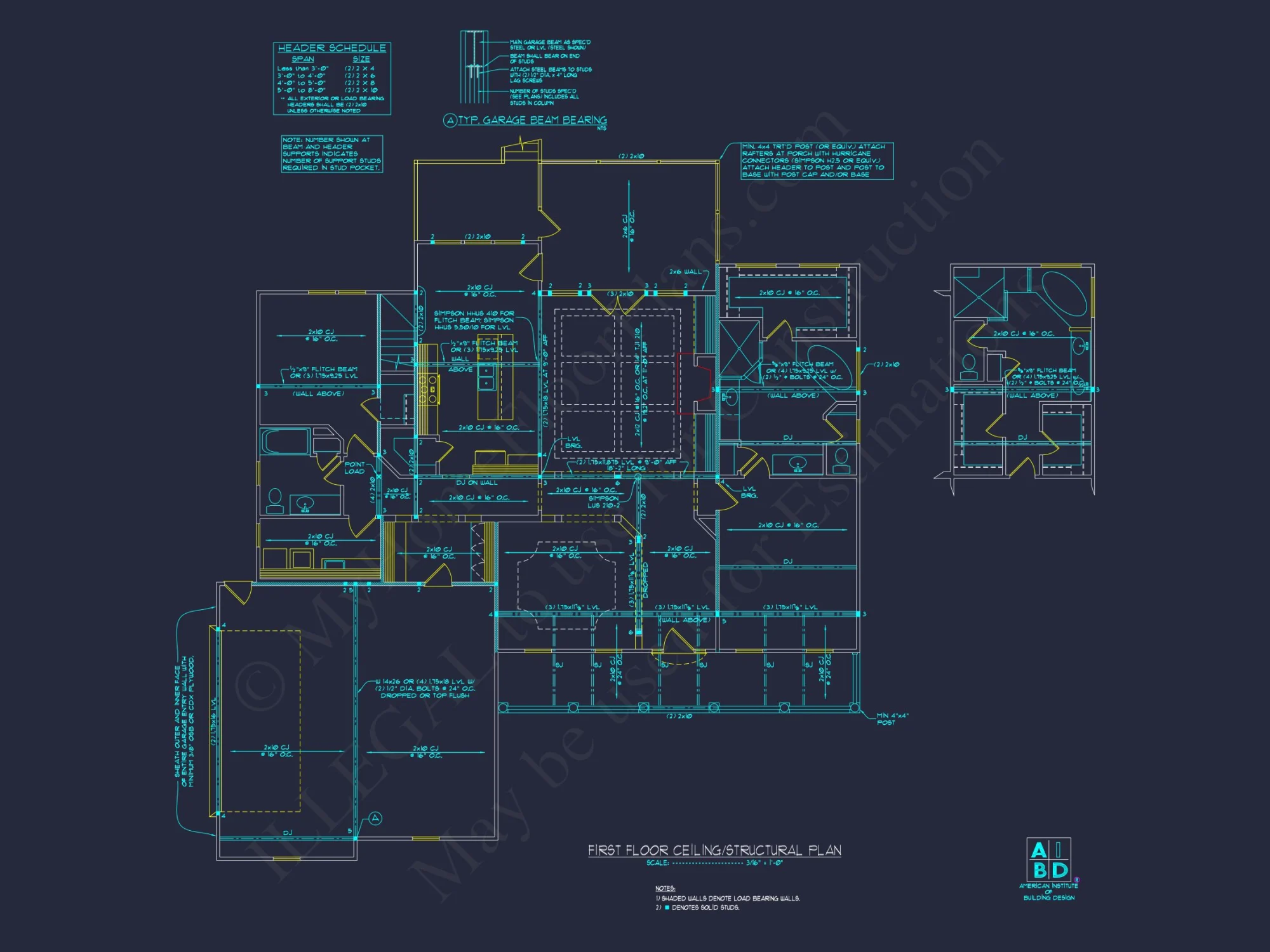 Traditional Craftsman house Plan with Spacious Floor Designs