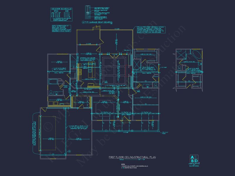 Traditional Craftsman house Plan with Spacious Floor Designs