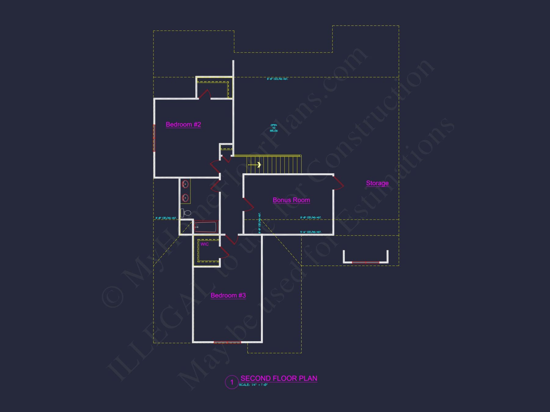 Traditional Craftsman house Plan with Spacious Floor Layout