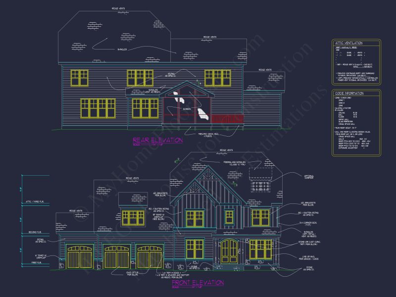 Traditional Craftsman house Plan with Spacious Floor and Garage