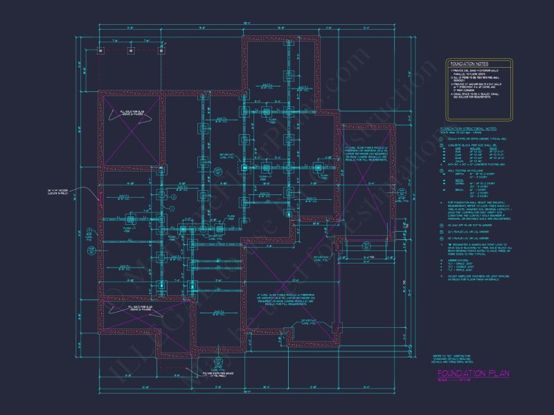 Traditional Farmhouse house Floor Plan with CAD and Blueprint Designs