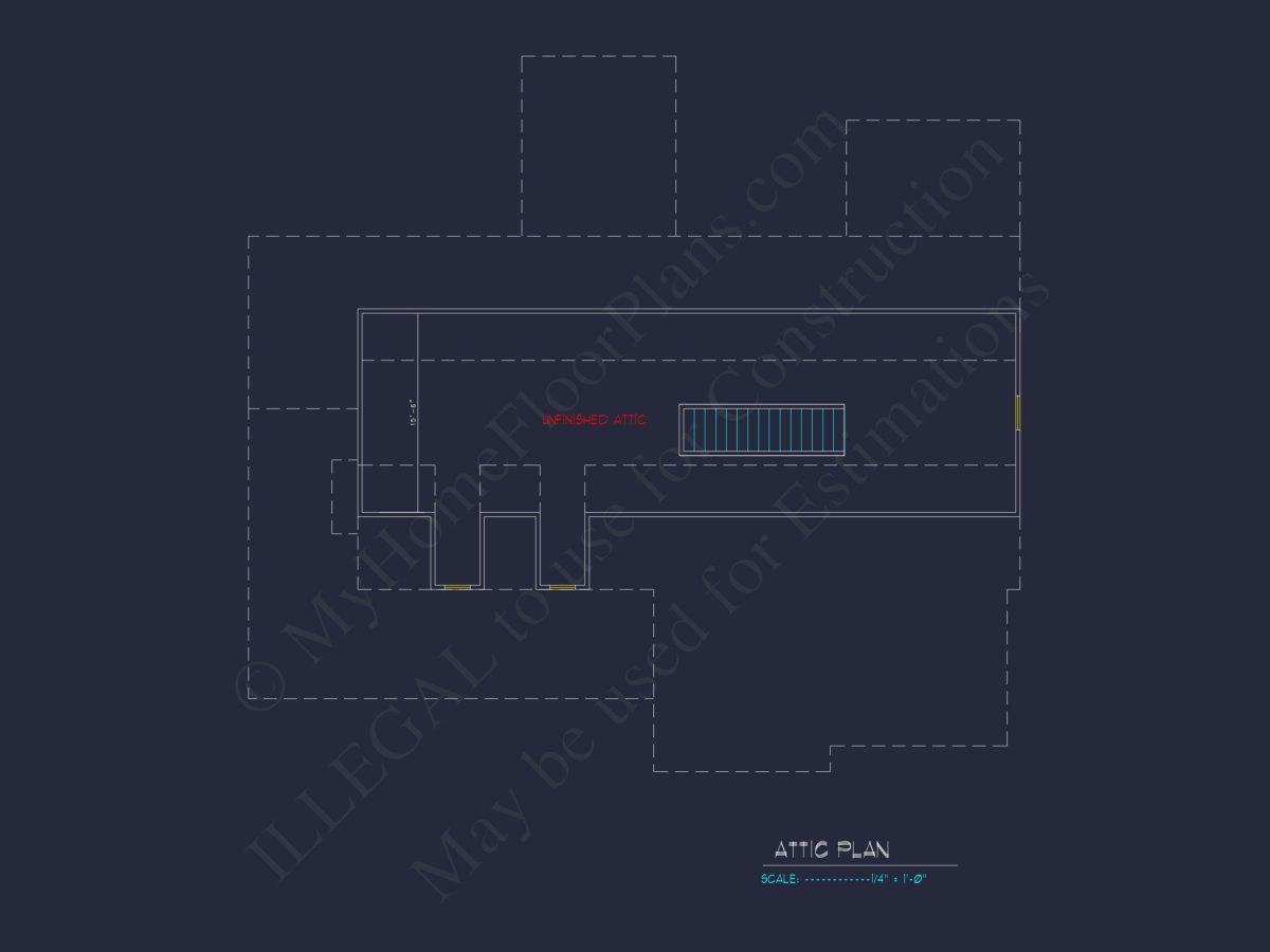Traditional Farmhouse house Plan with Ranch Layout and CAD Designs