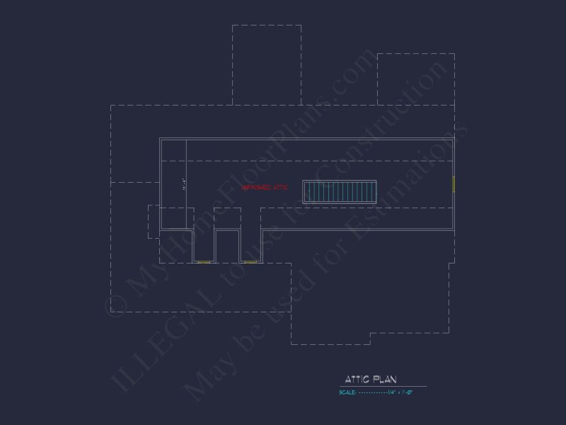 Traditional Farmhouse house Plan with Ranch Layout and CAD Designs