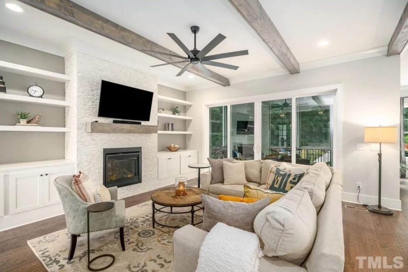Traditional house Design with Floor Plans, CAD, and Blueprint