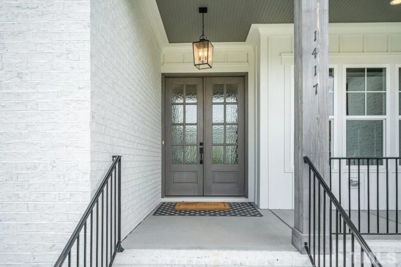 Traditional house Design with Floor Plans, CAD, and Blueprint