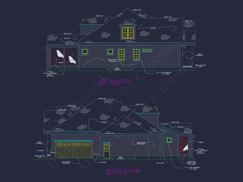 Traditional house Designs: Architectural Floor Blueprint Plan