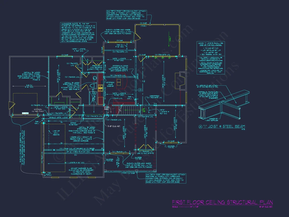 Traditional house Floor Plan with 4 Beds, Blueprint & Designs