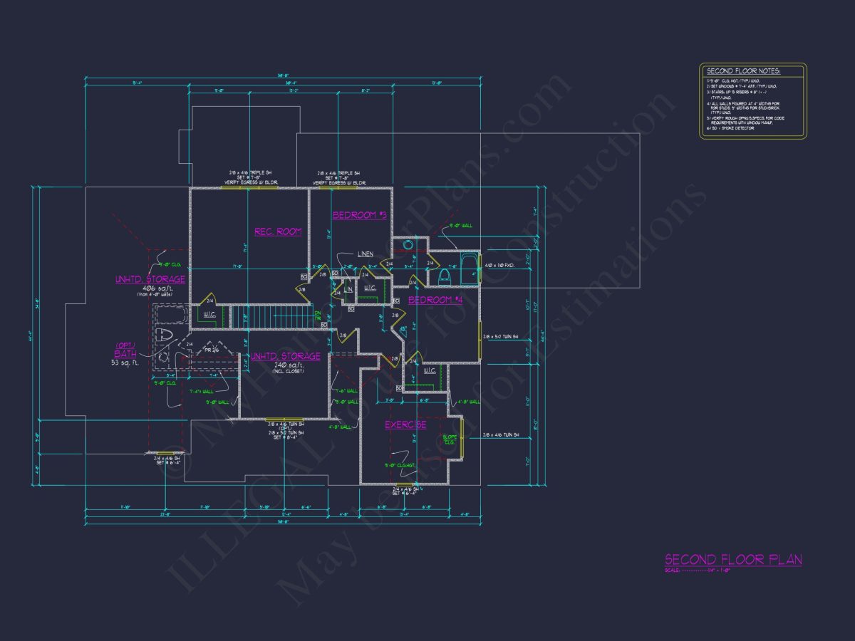 Traditional house Floor Plan with CAD Architecture Designs
