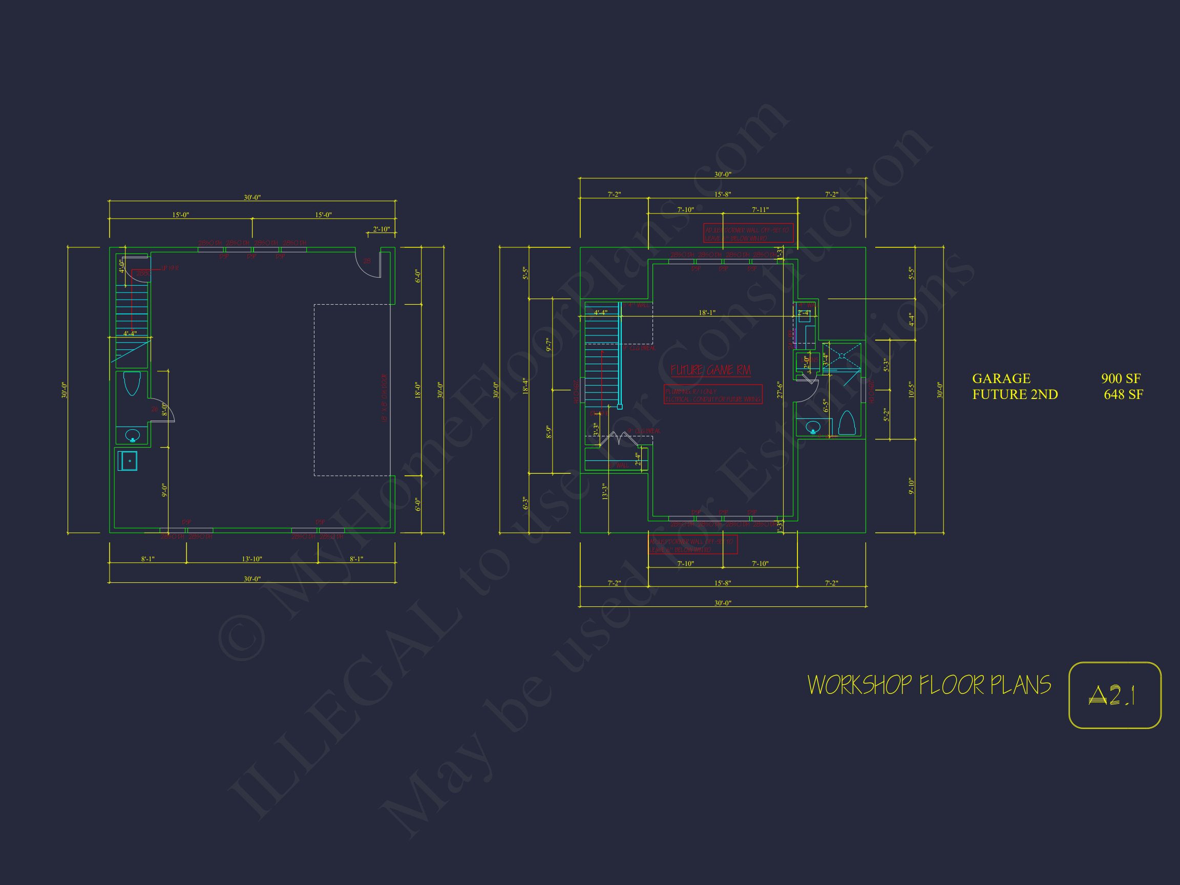 Traditional house Plan with 2 Floors and CAD Designs Blueprint