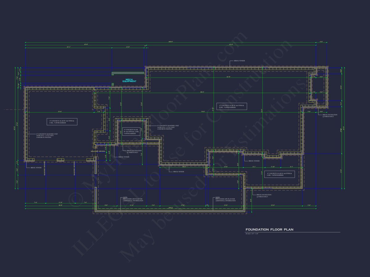 Traditional house Plan with 2 Floors, 4 Bedrooms, and Open CAD Designs