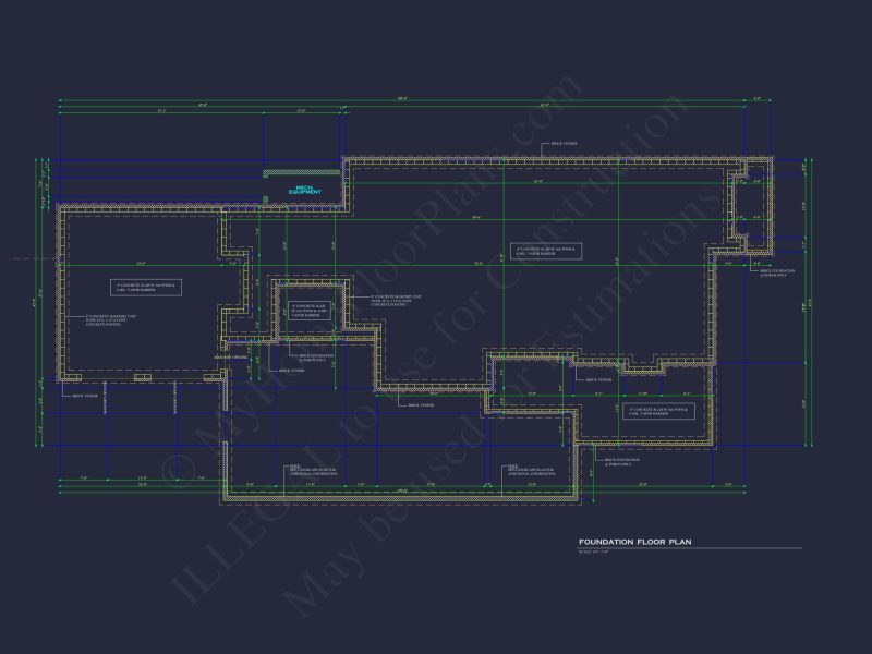 Traditional house Plan with 2 Floors, 4 Bedrooms, and Open CAD Designs