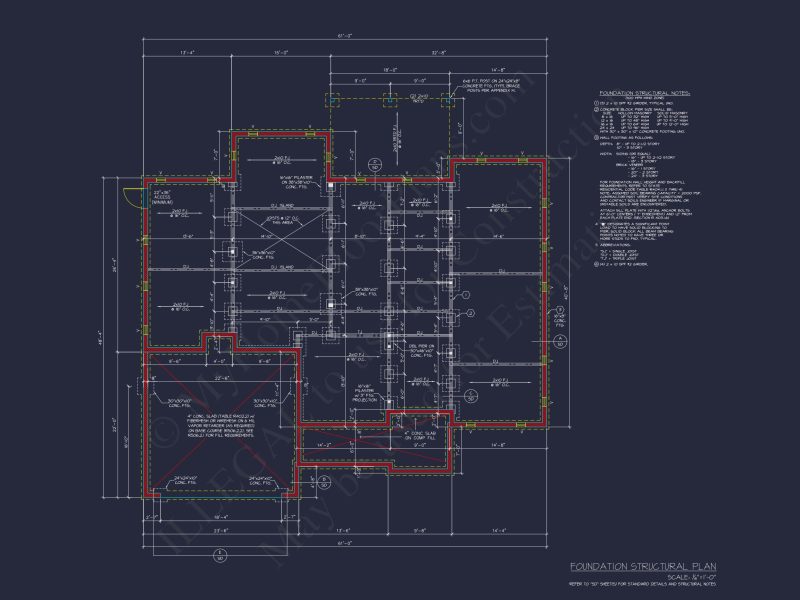 Traditional house Plan with 4 Bedrooms and 2 Floors - CAD Designs