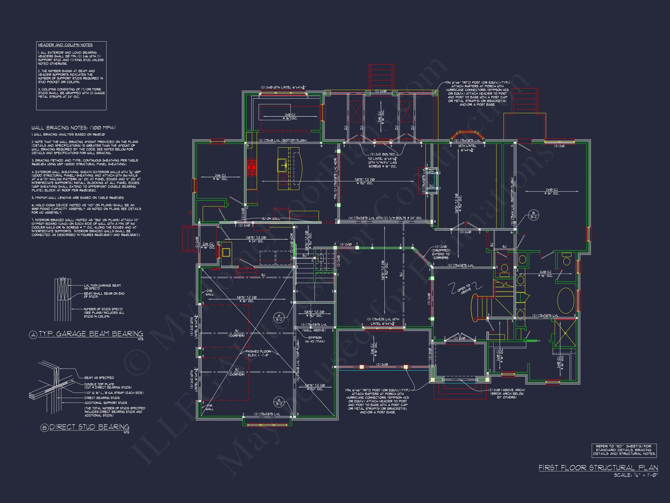 Traditional house Plan with CAD Blueprint & Custom Floor Designs