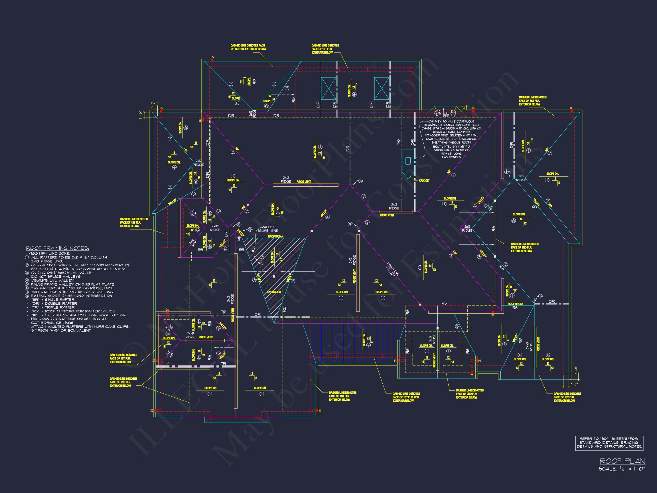 Traditional house Plan with CAD Blueprint & Custom Floor Designs