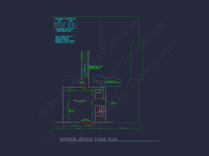 Traditional house Plan with CAD Blueprint
